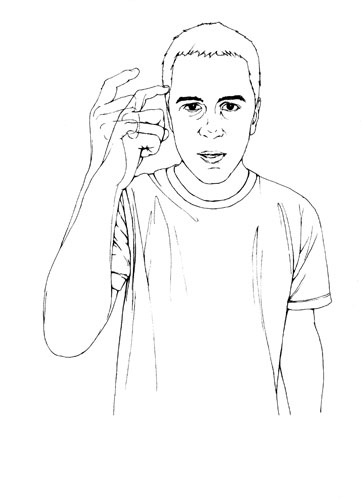 意大利常见手势 Che cosa dici.