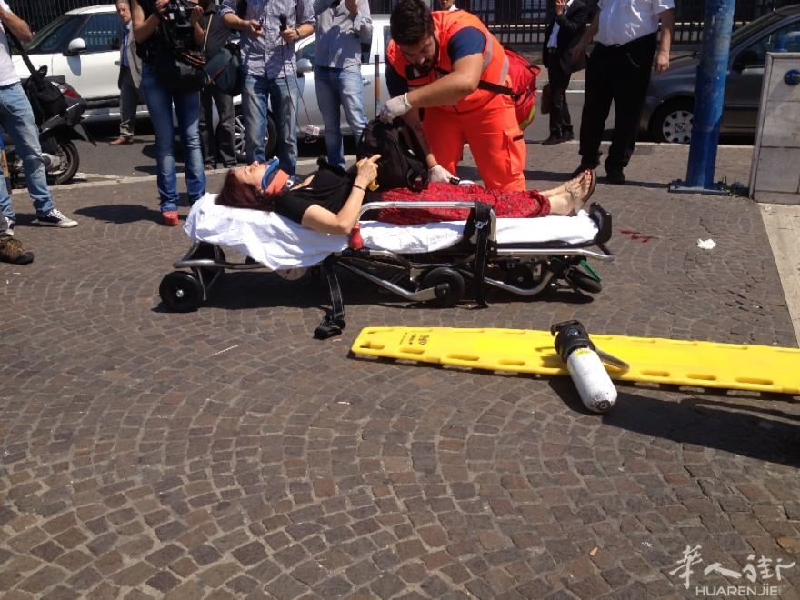 惊愕:罗马B线地铁发生追尾事故 20余人受伤