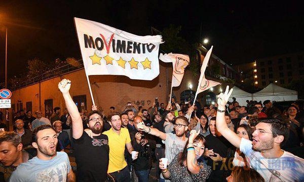 与英国独立党分道扬镳,意大利五星运动投靠亲