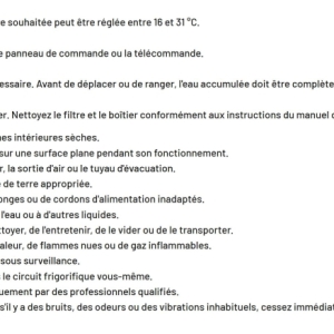 UnitedStar SKY-1A Climatiseur Mobile 7000 BTU, Cli