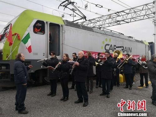 意大利米兰至中国成都的蓉欧快铁首发 14天后抵达终点