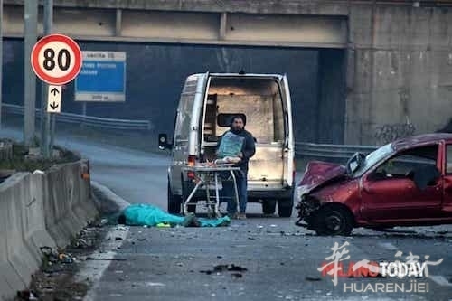 【视频】米兰一名出租车司机下车救人被撞死