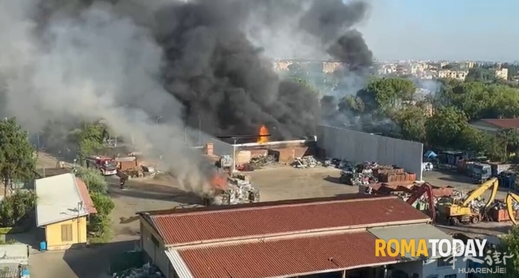 L'incendio in via dei Gordiani.jpg