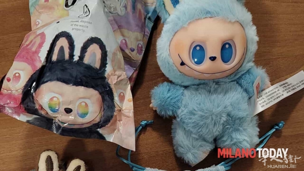 Peluche Labubu falsi, sequestro a Milano 1.jpeg