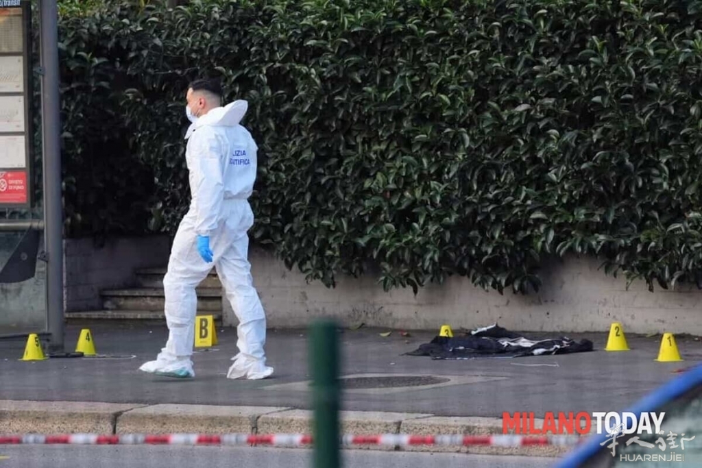 Sparatoria tra la polizia e un rapinatore. Foto Furlan, LaPresse 1.jpeg