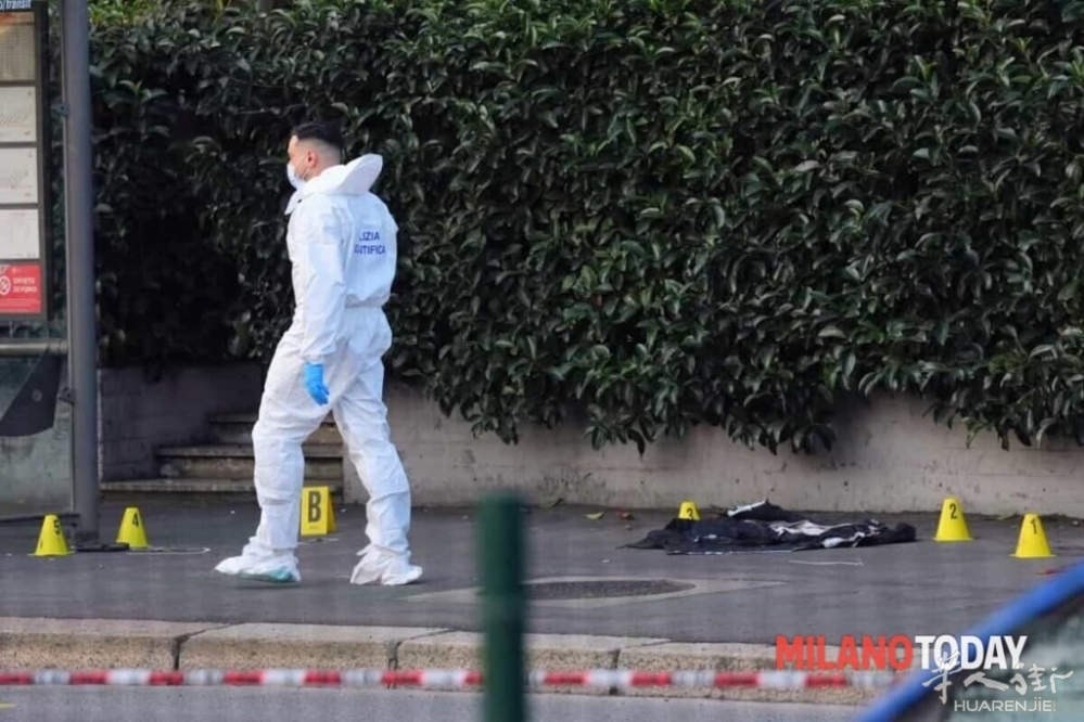 Sparatoria tra la polizia e un rapinatore. Foto Furlan, LaPresse 1.jpeg