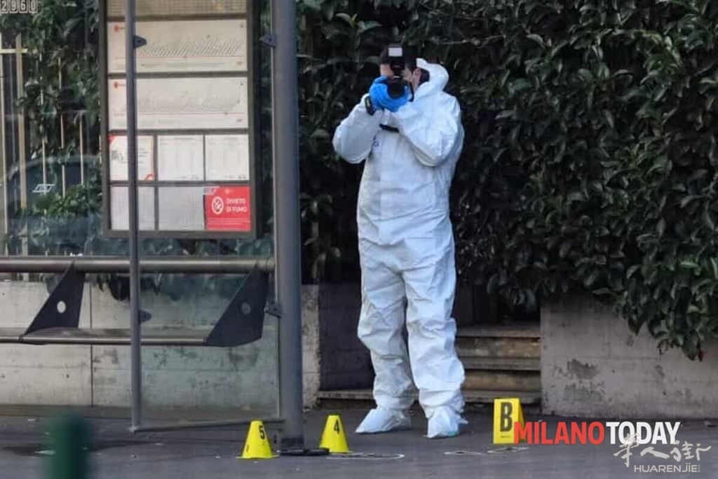Sparatoria tra la polizia e un rapinatore. Foto Furlan, LaPresse 4.jpeg
