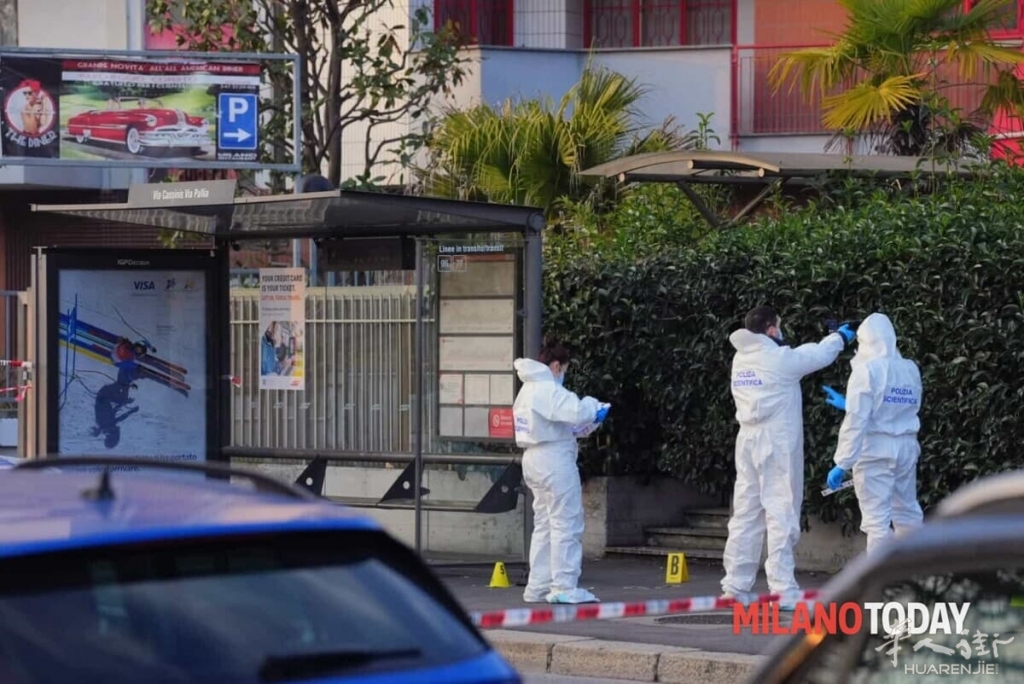 Sparatoria tra la polizia e un rapinatore. Foto Furlan, LaPresse 3.jpeg