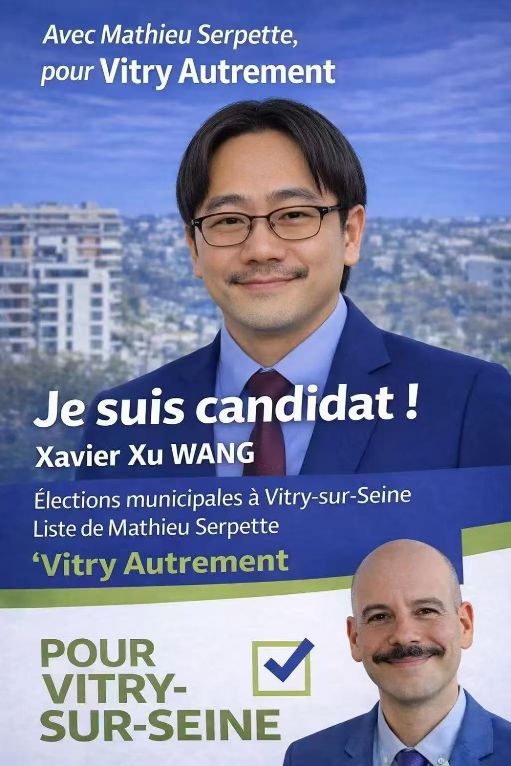 一位华裔医生，走进法国市政选举名单