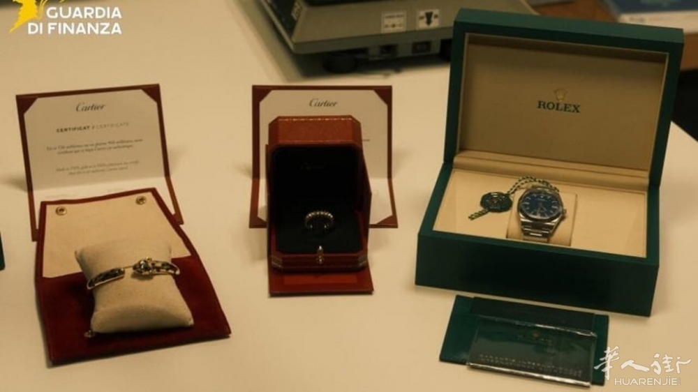 迪拜飞意大利航班落地，空姐贴身藏匿名表首饰逃税被查