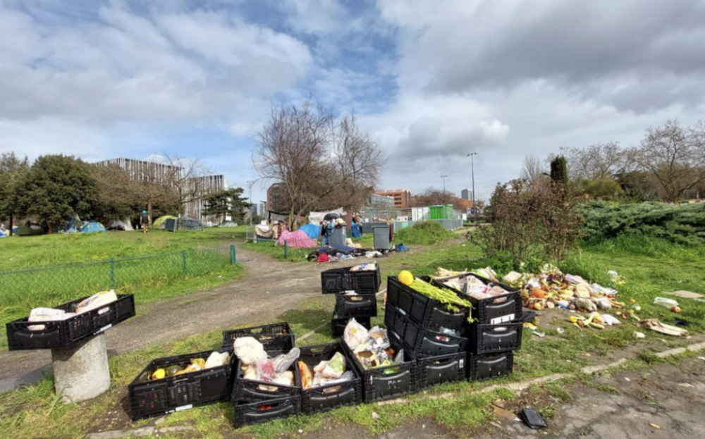 巴黎欧贝维利耶门营地被清理：54名露宿者于周二被安置