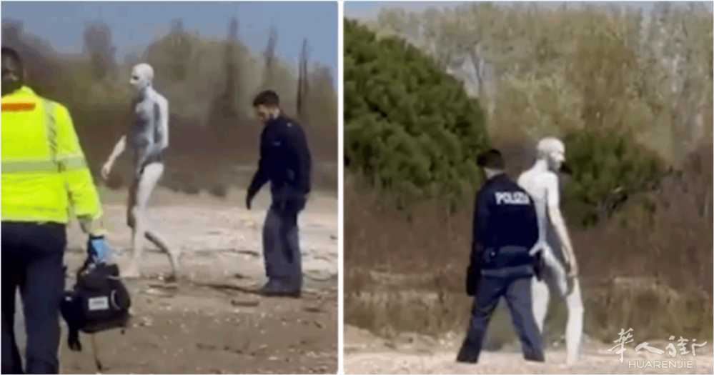 【视频】行为艺术？全身涂白裸躺海滩假扮尸体，路人惊慌报警！ ...