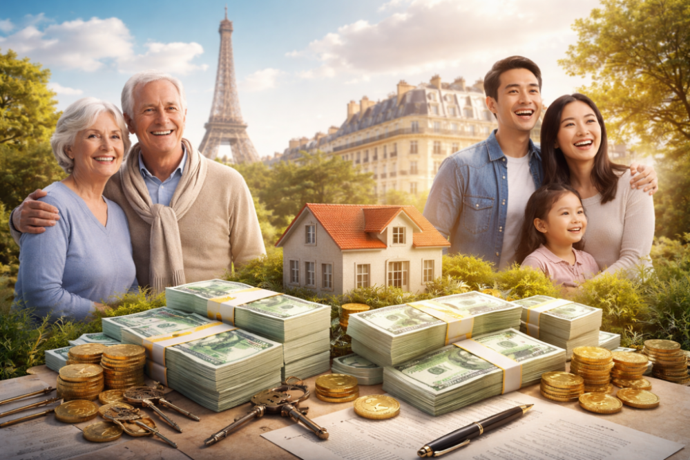 法国“婴儿潮一代”将传下约9万亿欧元财富：一场改变房地产、税收与家庭关系的大继承潮正在到来