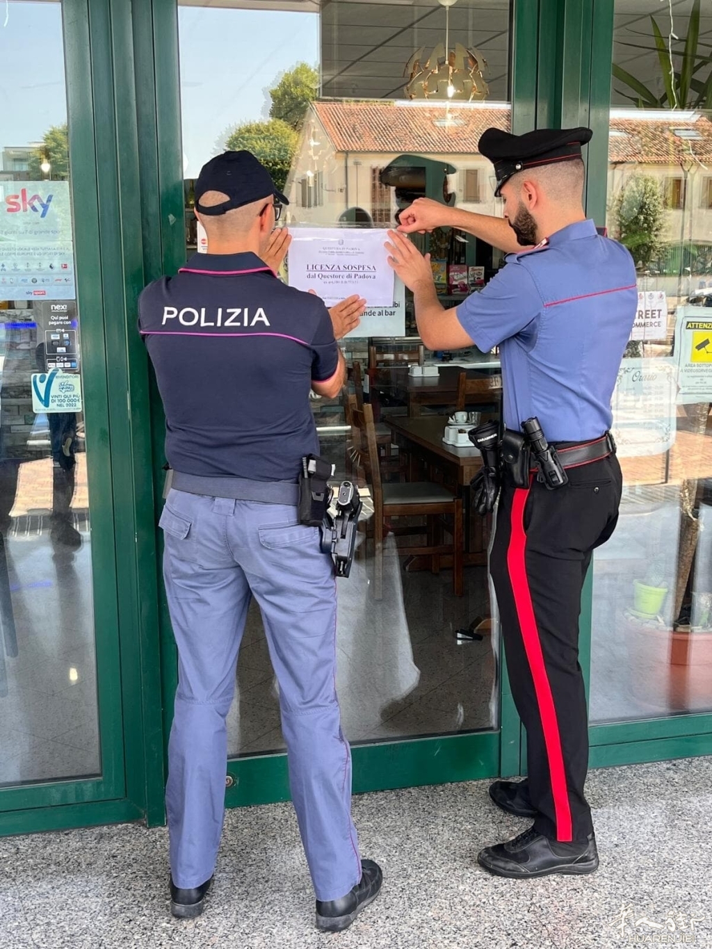 Il provvedimento notificato da polizia e carabinieri.jpeg
