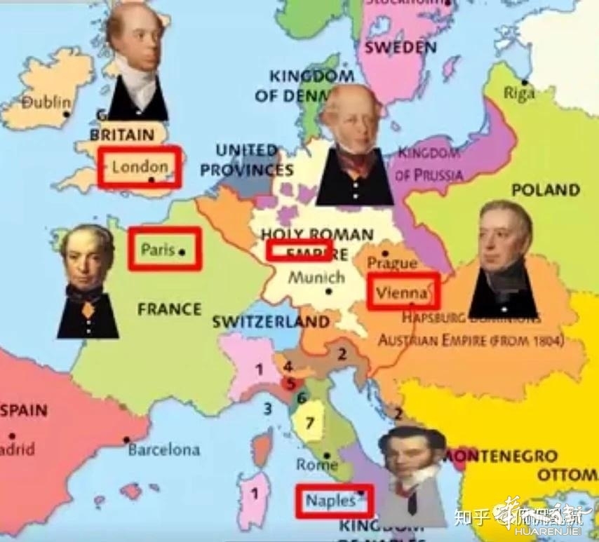 5罗斯柴尔德五个儿子分散在欧洲五国的地图.jpg