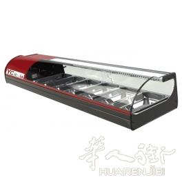 寿司保鲜柜一米八，有黑白两色供选择，980欧元包邮