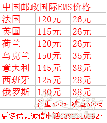 中外国际快递国际物流