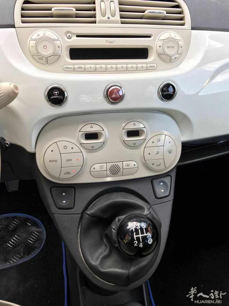 安氏fiat 500 8万公里，柴油 老外一个人开过，适合新手开