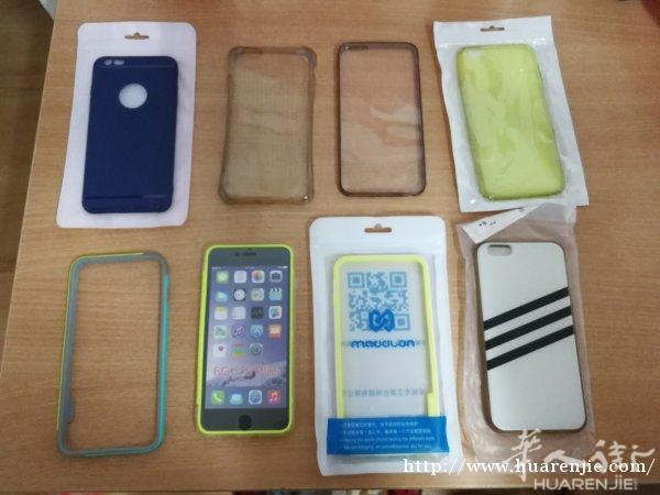 iPhone6 plus 手机壳 8个 5张钢化膜