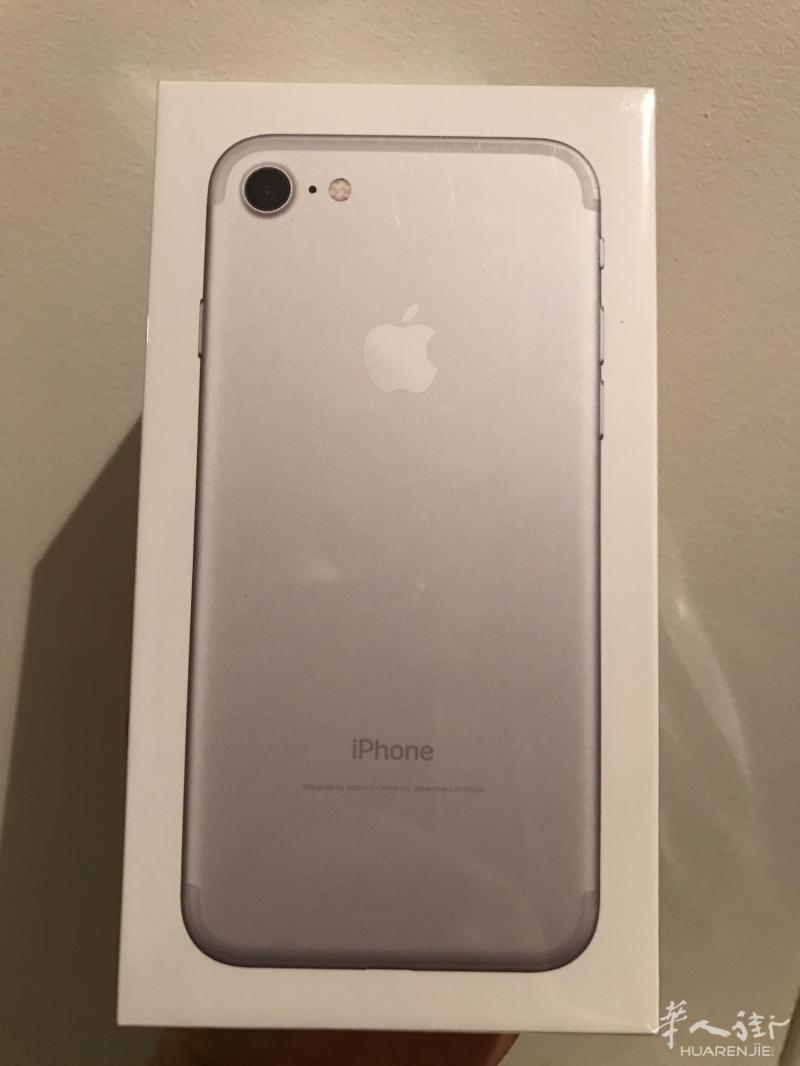 白菜价转手银白色 iphone 7 128g ,法国购买 660 欧