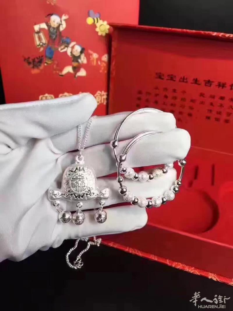 宝宝出生吉祥银饰👼🏼【75€包邮】S990千足