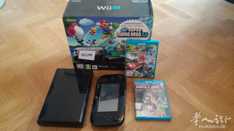 出售 WII U 和 二张游戏卡