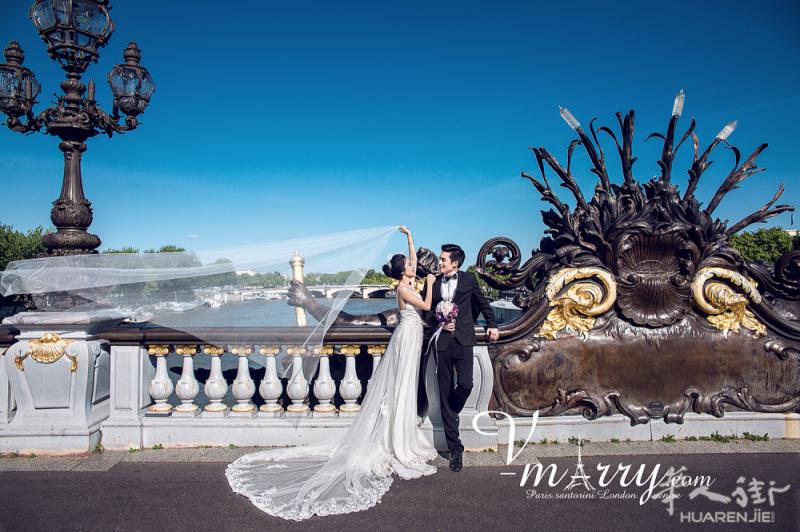 V-MARRY薇曼 高品质婚纱照399欧元起拍 七月档期全满 巴黎独家 百分百满意承诺