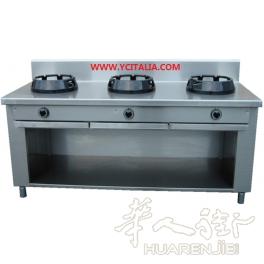 中国式炉灶3个火，CASTA牌子，一米五2016欧元意大利境内包邮