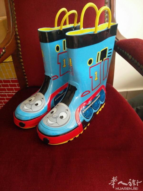 日本原厂 全新托马斯儿童雨靴 降价了 机会难得