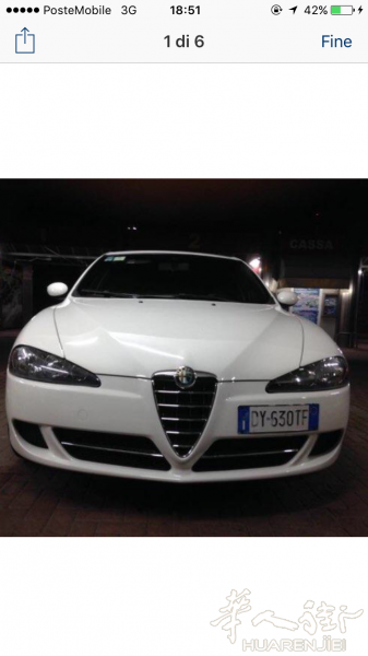 求购一辆alfa romeo 147  白色 1.6T 77KM。5000以内