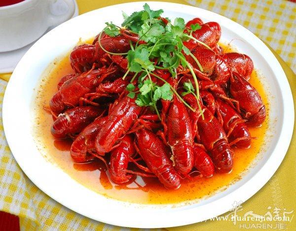 马德里微信外卖 麻辣小龙虾 韭菜盒子 肉夹馍