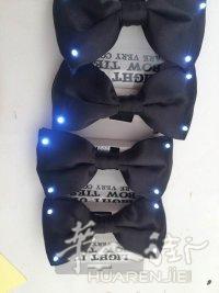 本人生产欧美LED发光领结  有需要的老板期待与您合作可提供样板