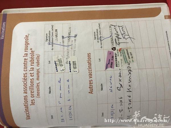 万能的街友帮我看看小孩打过那些疫苗 国内要用