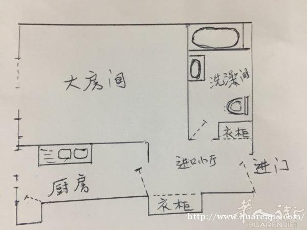 一套房出租