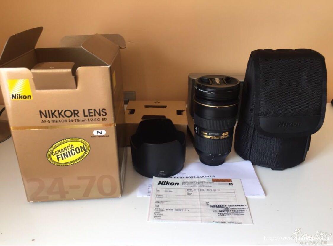 出个nikon 24-70 带发票保修，微信：system1122