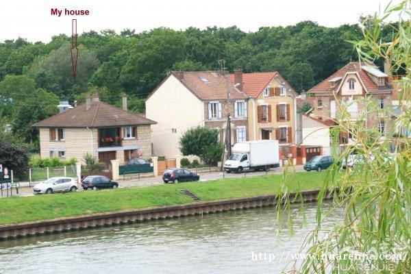 巴黎近郊78区, RER A3 线 Conflans fin d'Oise 旁, 独立 studio 20平方
