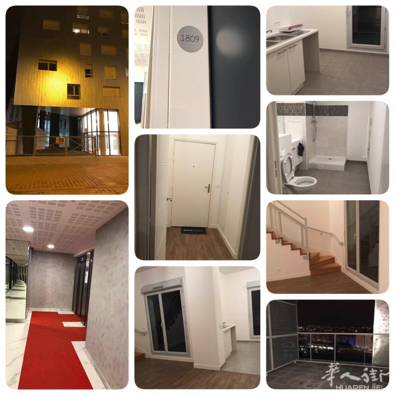 la defense 出租全新studio 21平方 位于地铁步行五分钟路程