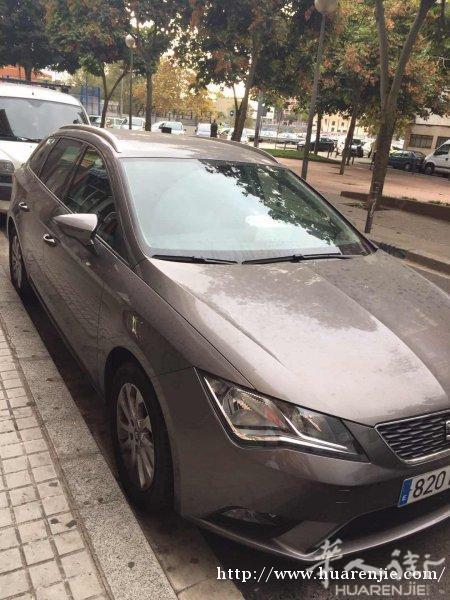 巴塞罗那 seat leon 灰色 出售 2014年11月 18000公里，手动，柴油，联系电话688124622