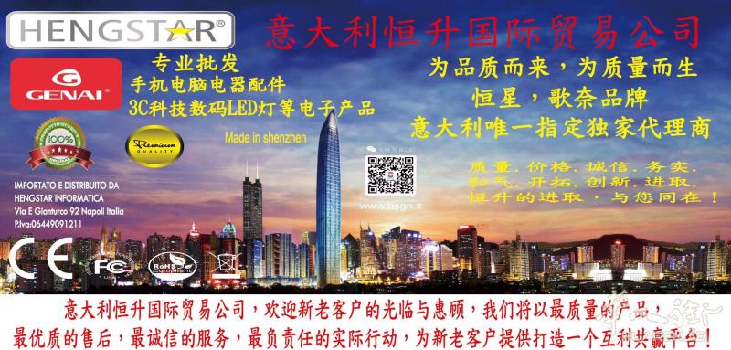 意大利恒升国际贸易公司(批发3C 电子数码科技产品)