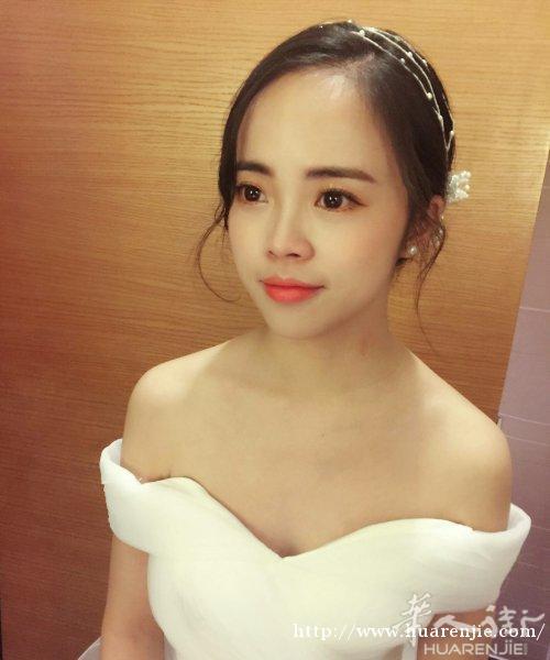 婚纱照 婚礼跟妆#！