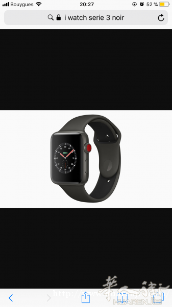 Apple Watch noir série 3 全新苹果⌚️手表出售，包装盒未拆。