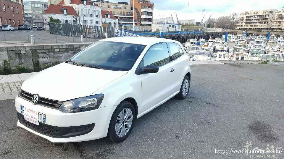 2011年大众polo 白色1.2l Trendline 60ch 三门