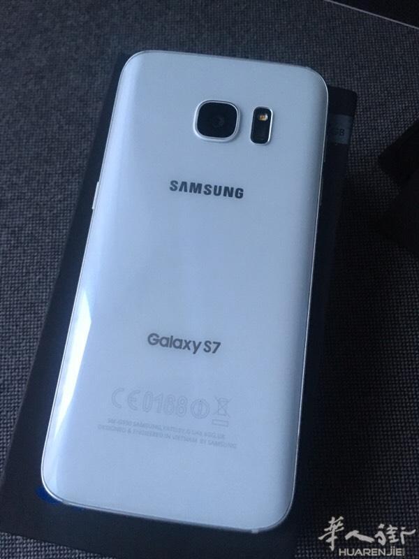 全新三星S7 白色 内存32GB 配件齐全 无磨损