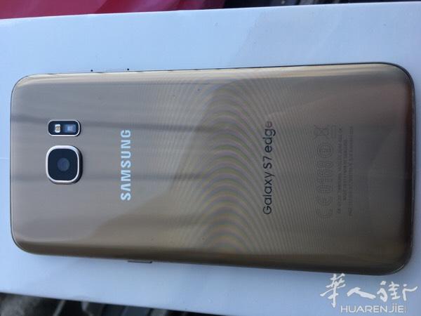 出售 全新 三星S7 edge 金色