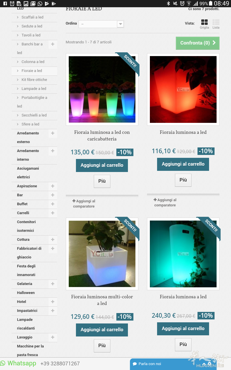 https://www.ycitalia.com圣诞节10％减价，意大利境内包邮