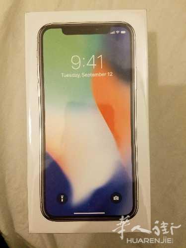 出售 苹果IPHONE X 白色256G 全新 1200欧