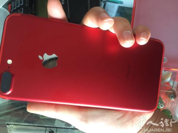 iphone 7plus 红色128G 出手 9成新