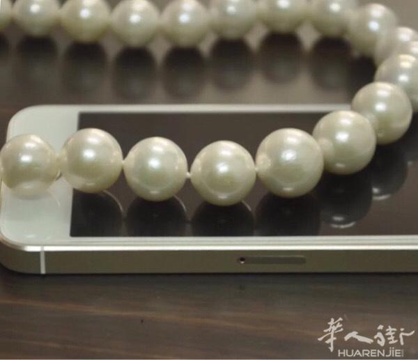 朋友送的礼物因气质不符忍痛甩卖…两串都是中国南珠送