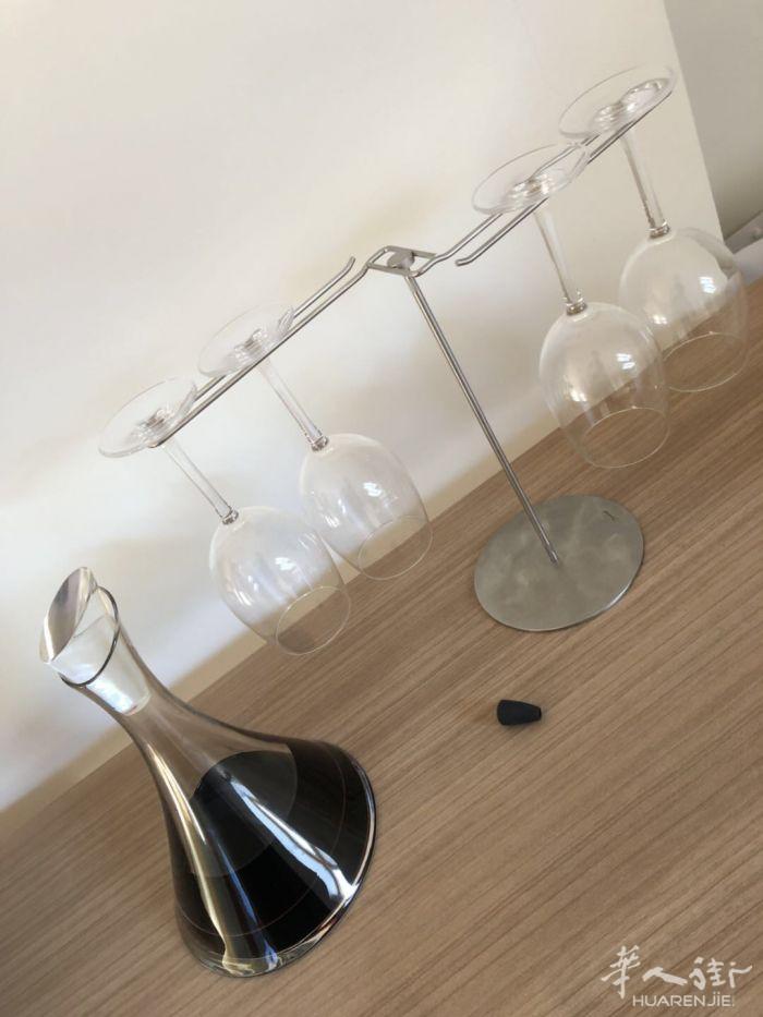出售水晶玻璃红酒醒酒器 水晶玻璃杯 空杯架