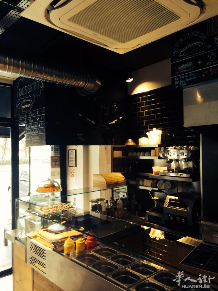 小巴黎5区美式热狗店转让,适合做快餐外卖店